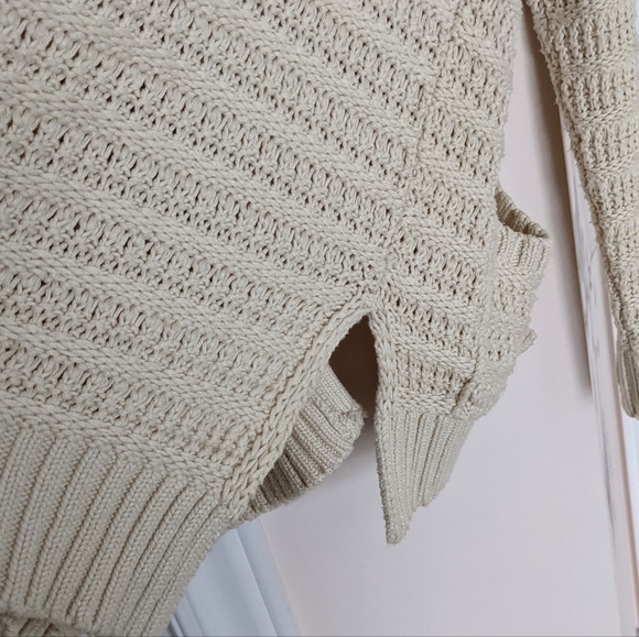 TOPSHOP boho southwestern cotton blend textured knit cardigan size 8 @F - Picture 8 of 12